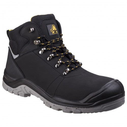 Front - Amblers Safety AS252 Mens Leather Safety Boots