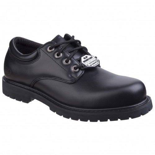 Front - Skechers Mens Cottonwood Elks SR Shoes