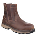 Front - Caterpillar Unisex Pelton Safety Leather Boots