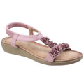 Front - Fleet & Foster Womens/Ladies Matira T-Bar Slingback Sandals