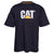 Front - Caterpillar Mens Trademark Logo T-Shirt