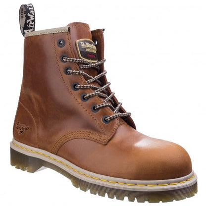 Front - Dr Martens Unisex Icon 7B10 Safety Boots