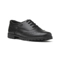 Front - Hush Puppies Childrens/Girls Eadie Snr Leather Brogue Shoes