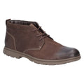 Front - Hush Puppies Mens Tyson Chukka Nubuck Leather Boot