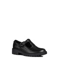 Front - Geox Girls J Casey G. E Leather School Shoe