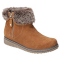 Front - Hush Puppies Womens/Ladies Penny Zip Ankle Boot