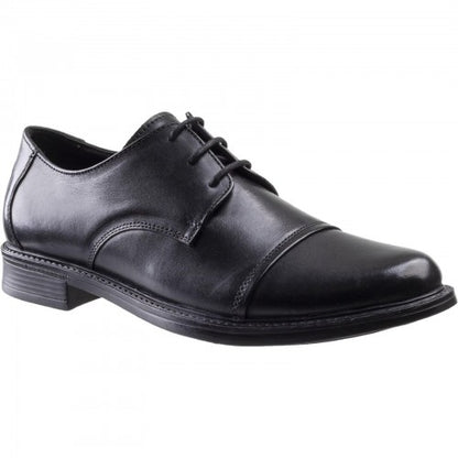 Front - Amblers Mens Bristol Safety Lace Up Leather Shoes