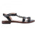Front - Hush Puppies Womens/Ladies Lucia T-Bar Buckle Leather Sandal