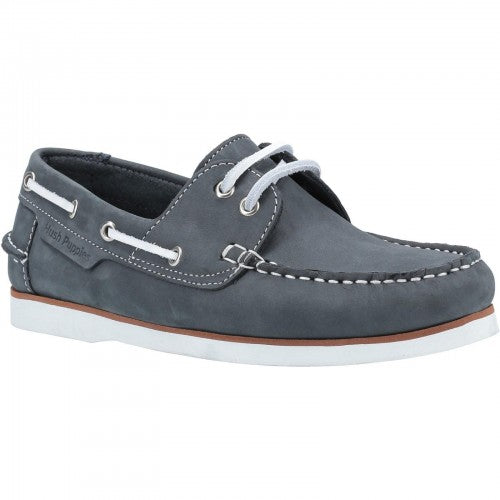 Hush Puppies Womens Ladies Hattie Leather Boat Shoe Discounts on great Brands