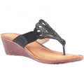 Front - Divaz Womens/Ladies Felicity Toe Post Sandal