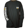 Front - Caterpillar Trademark Banner L/S Tee / Mens T-Shirts / Tee Shirts