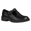 Front - Geox Girls Casey Leather Mary Janes