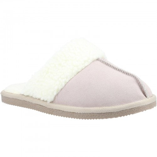 Front - Hush Puppies Womens/Ladies Arianna Suede Slippers