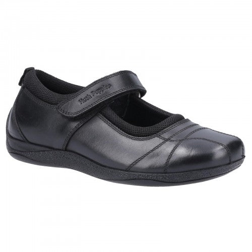 Front - Hush Puppies Girls Clara Leather Mary Janes