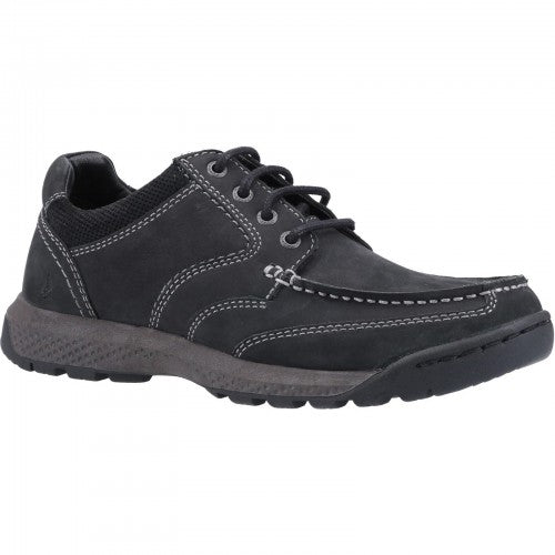 Front - Hush Puppies Mens Dominic Suede Shoes