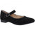 Front - Hush Puppies Womens/Ladies Melissa Suede Mary Janes