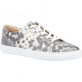Front - Hush Puppies Womens/Ladies Tessa Python Print Leather Shoes