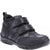 Front - Hush Puppies Boys Jezza Leather School Shoes