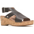 Front - Hush Puppies Womens/Ladies Maya Leather Sandals