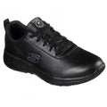 Front - Skechers Womens/Ladies Marsing Gmina Slip Resistant Leather Trainers