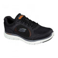 Front - Skechers Mens Flex Advantage 4.0 True Clarity Leather Trainers