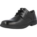 Front - Geox Boys Federico Leather School Shoes