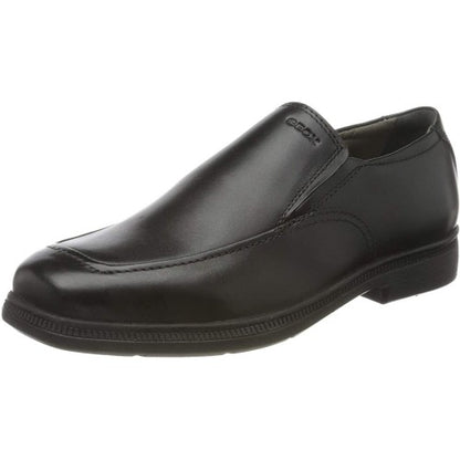 Front - Geox Boys Federico Leather School Shoes
