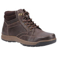 Front - Hush Puppies Mens Grover Leather Boots