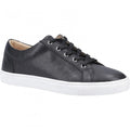 Front - Hush Puppies Womens/Ladies Tessa Leather Trainers