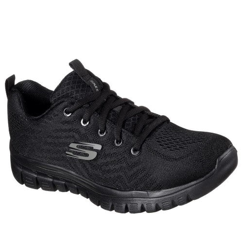 Front - Skechers Womens/Ladies Graceful Get Connected Trainers