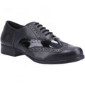 Front - Hush Puppies Girls Kada Leather School Shoes