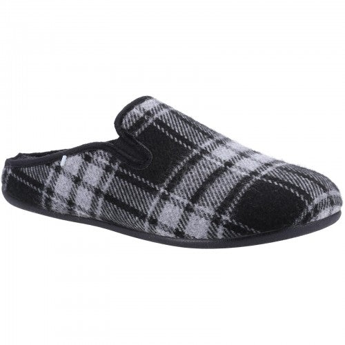 Front - Cotswold Mens Syde Slippers