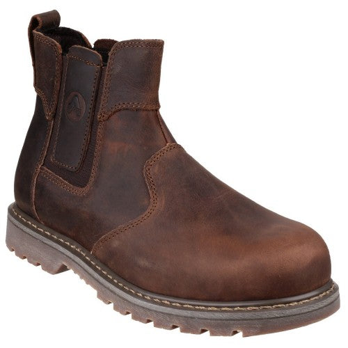 Front - Amblers Steel FS165 Safety Boot / Womens Ladies Boots / Dealers Safety