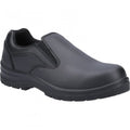 Front - Amblers Womens/Ladies AS716C Leather Safety Shoes