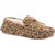 Front - Hush Puppies Womens/Ladies Allie Leopard Print Suede Slippers