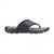 Front - Hush Puppies Mens Connor Leather Flip Flops