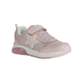 Front - Geox Girls Spaziale Leather Trainers