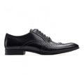 Front - Base London Mens Mirabelle Leather Brogues