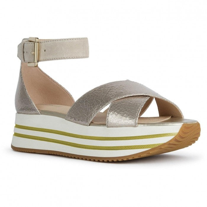 Front - Geox Womens/Ladies Leather Sandals