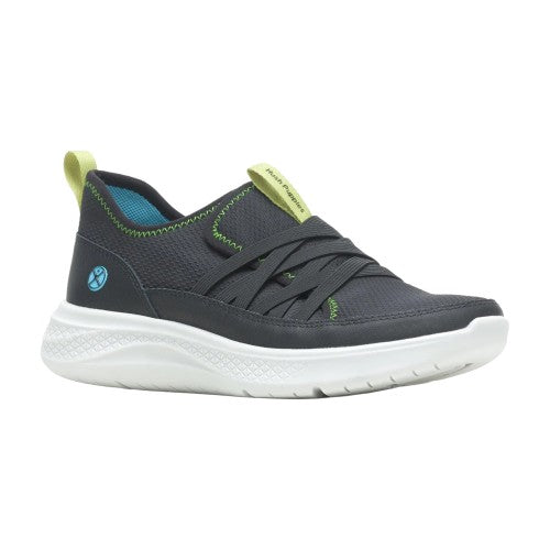 Front - Hush Puppies Womens/Ladies Elevate Leather Trainers