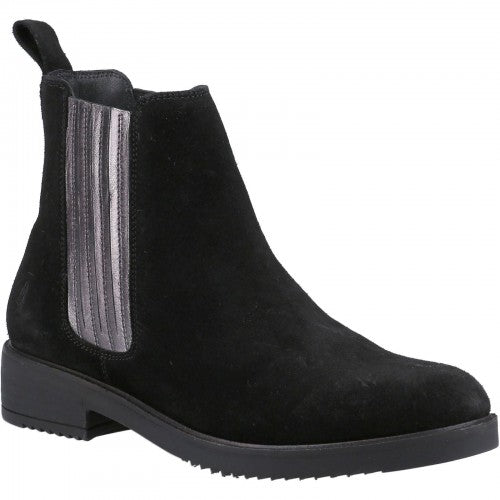 Front - Hush Puppies Womens/Ladies Stella Leather Ankle Boots