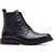Front - Base London Mens Henderson Leather Combat Boots
