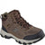Front - Skechers Mens Selmen Melano Leather Relaxed Fit Hiking Boots