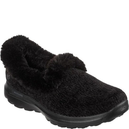 Front - Skechers Womens/Ladies Go Walk Lounge Slippers
