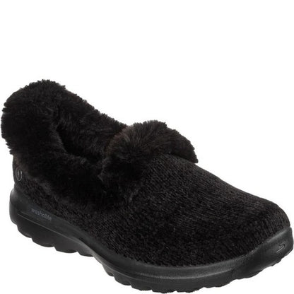 Front - Skechers Womens/Ladies Go Walk Lounge Slippers