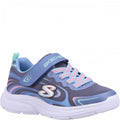 Front - Skechers Girls Wavy Lites Eureka Shine Trainers