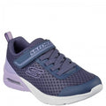 Front - Skechers Girls Microspec Max Epic Brights Trainers