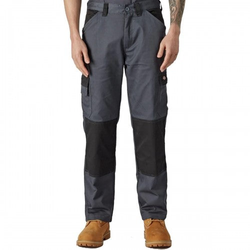 Front - Dickies Mens Everyday Flex Colour Block Work Trousers