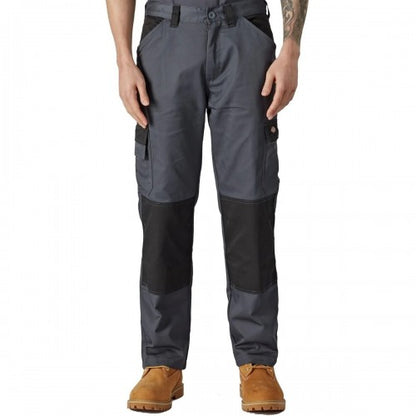 Front - Dickies Mens Everyday Flex Colour Block Work Trousers
