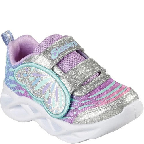 Skechers little girl discount shoes
